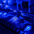 Dazzle Bright C6 Christmas String Lights, 200 LED 66 FT Waterproof Connectable String Lights with Timer, 8 Modes Christmas Lights for Indoor Outdoor Home Garden Yard Xmas Tree Decoration (Blue)