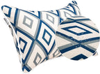 JMGBird Outdoor Pillows Waterproof Set of 2 Outdoor Lumbar Pillows with Insert Included 12×20 Inch Outdoor Pillow for Patio Furniture