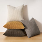 Topfinel Decorative Brown Throw Pillow Covers Cushion Cases, Set of 4 Soft Velvet Modern Double-Sided Designs, Rustic Home Decor, Pillow Inserts Not Included (16x16 inch)