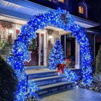 70FT with 210 LEDs – Designed with 210 LEDs on a 70FT Strand, These Lights Create a Dazzling Blue Glow That’s Ideal for Wrapping Trees, Decorating Windows, Stair Rails, or patios(Blue)