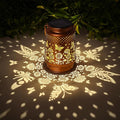 Solar Lanterns Outdoor Waterproof Garden Decor, Metal LED Garden Light,for Yard, Patio, Lawn, Tabletop, Pathway, Landscape,Walkway, Terrace, Balcony as Gifts for Mom Grandma Women(Butterfly)