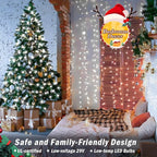KNONEW 403ft 1000 LED String Lights Outdoor Christmas Lights 8 Modes & Timer Fairy Light Plug in Waterproof LED String Lights for Xmas Yard Tree Wedding Party Holiday Decorations (Cool White)