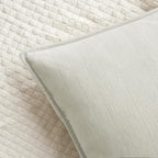 MIULEE Pack of 2 Christmas Cream White Decorative Pillow Covers 18x18 Inch Soft Chenille Luxurious Couch Throw Pillows Farmhouse Cushion Covers with Elegant Design for Sofa Bedroom Living Room Decor