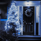 TW SHINE C6 Christmas String Lights, 200 LED 66 FT Christmas Lights Outdoor with 8 Modes Timer, Waterproof Connectable for Indoor Yard Xmas Tree House Christmas Decorations (White)