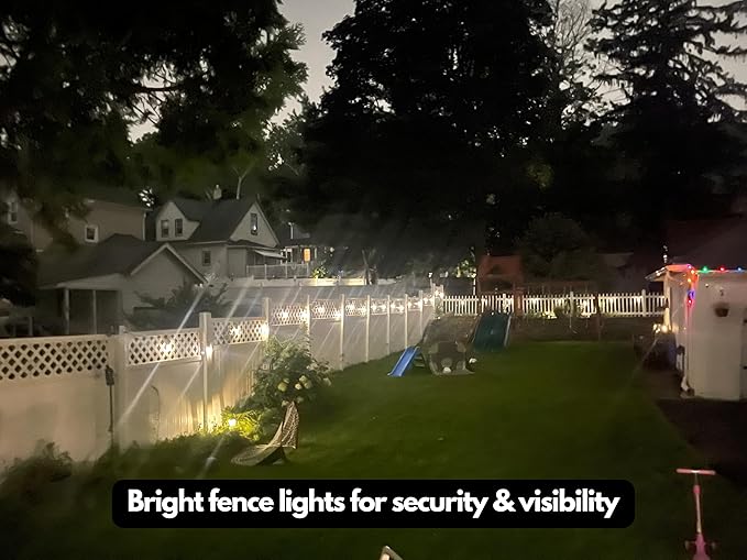 Brightech Ambience Pro - 48 Ft Waterproof, Solar Power Outdoor String Lights - 1W LED Hanging Edison Bulbs Create Bistro Ambience in Your Yard - Commercial Grade, Shatterproof - 15 Lights, Soft White