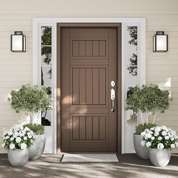 DTY Signature Mount Belford Lightweight and Durable Modern Fiberstone Egg Shaped Planter for Indoor Outdoor Drainage Hole & Rubber Plug Weather Resistant, 15" H x 18" Dia, 15.5" Opening - Large, Gray