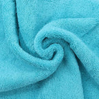 Luxury Hotel & Spa Collection Highly Absorbent, Quick Dry 100% Turkish Cotton 700 GSM, Eco Friendly Towel, for Bathroom Dobby Border Soft Bath Towel Set 27 X 54 -Aqua Blue, Bath Towels - Set of 4