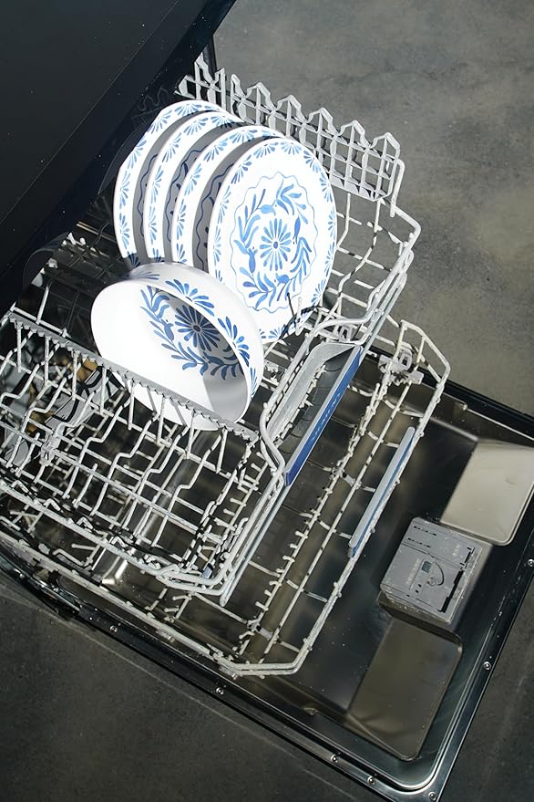 Blue Medallion 12-Piece Melamine Dinnerware Set