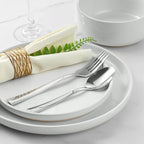 LIANYU 24 Piece Dinnerware Sets for 8, Stoneware Dinner Dishes for Kitchen Dining, Elegant Plates and Bowls Sets, Safe & Healthy Clay, Oven & Dishwasher Safe, Snowy White