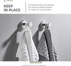 Angle Simple Bathroom Towel Hooks, SUS 304 Stainless Steel Coat Wall Hooks, Polished Chrome, 2 Pack