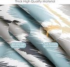idee-home Outdoor Chair Cushions Set of 4, Thick 19" x 19" x 3" Outdoor Seat Cushions Patio Furniture Waterproof with Ties, Dining Pads