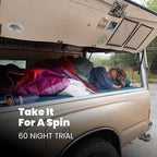 Rumpl Original Puffy Blanket - Warm, Water-Resistant Camping Blanket with 100% Recycled Synthetic Insulation, 52"x75", Original Puffy V2, Arizona Fade