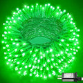 66FT 200 LED Christmas Lights Outdoor, Plug in Christmas String Lights Indoor, Waterproof & 8 Modes & Timer Function, Connectable Fairy Twinkle Light for Bedroom Room Yard Christmas Decor, Green
