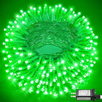 66FT 200 LED Christmas Lights Outdoor, Plug in Christmas String Lights Indoor, Waterproof & 8 Modes & Timer Function, Connectable Fairy Twinkle Light for Bedroom Room Yard Christmas Decor, Green