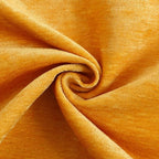 Jeneoo Gold Yellow Decorative Throw Pillow Covers Soft Chenille Comfy Solid Mustard Couch Cushion Case Decor (Set of 2, 18 x 18 Inches)