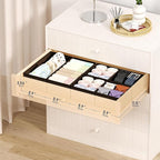 DIMJ Drawer Organizer Clothes Storage - 16 Pack Baby Dresser Organizer for Nursery, Foldable Drawer Dividers for Bedroom Closet Organization, Fabric Storage Bins for Socks, Underwears, Bras
