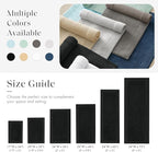 Madison Park Splendor Reversible 100% Cotton Tufted Bathroom Rug-3000 GSM Hotel Quality Luxurious Plush Medium Pile Bath Mat Absorbent, Quick Dry, Shower Room Décor, 24x36 Black