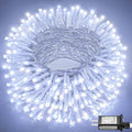 66FT 200 LED Christmas Lights Outdoor, Plug in Christmas String Lights Indoor, Waterproof & 8 Modes & Timer Function, Connectable Fairy Twinkle Light for Bedroom Classroom Wedding Party Decor, White