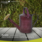 Robert Allen MPT01185 Metal Watering can, 1 Gallon, Stormy Purple