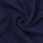 Luxury Hotel & Spa Collection Highly Absorbent, Quick Dry 100% Turkish Cotton 700 GSM, Eco Friendly Towel, for Bathroom Dobby Border Soft Bath Towel Set 27 X 54 -Navy Blue, Bath Towels - Set of 4