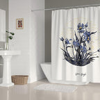 LaCyan Art Shower Curtain (Irises Big)