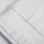 BIOWEAVES 100% Organic Cotton 700 GSM Plush Bath Towels 30" x 58" GOTS Certified - White, Pack of 2