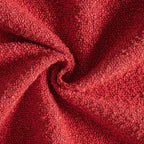 MIULEE 20x20 Inch Christmas Decorative Pillow Covers for Couch Bed Set of 2 Textured Boucle Neutral Winter Throw Pillows Red Accent Solid Cushion Pillowcases Sofa Livingroom Home Decor