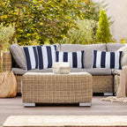 JMGBird Pack of 2 Decorative Pillows with Inserts Outdoor Pillows for Patio Furniture,18x18 Inch Throw Pillow for Couch, Bed, Sofa, Bench, Chair