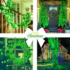 JMEXSUSS Green Lights for Halloween Decor, 66ft 200 LED Green String Christmas Lights Outdoor Indoor, Clear Wire Christmas Light Plug in for Garden Party Christmas Tree Halloween Decorations