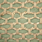 Boho Living Jada 2 Pc Decorative Throw Pillow Covers, Pillow Insert not Included, Premium Woven Design, Living Room Décor, (2) 20" x 20", Sage Green