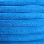 FUTEI Royal Blue Striped Decorative Throw Pillow Covers 12x20 Inch Set of 2,Rectangle Winter Decorations Couch Lumbar Pillowcase,Soft Cozy Faux Rabbit Fur & Velvet Back,Modern Home Decor for Bed