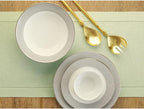 Solino Home Linen Table Runner 48 Inches - 100% Pure Linen Sage Green Hemstitch Table Runner 14 x 48 Inch Ideal for Dresser and Coffee Tables - Fall, Thanksgiving, Christmas - Classic Hemstitch