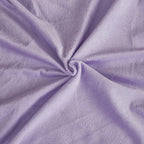 WERDIM Shaggy Faux Fur Pillowcases 2 Pack Button Closure Velvet Pillow Shams King Size (Tie Dye Lilac, 20 X 36 Inches)