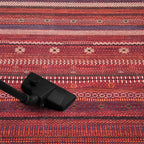 Keen Home Design 8x10 Rug - Machine Washable Area Rug with Non-Slip Backing, Ideal for Living Room, Dining Room, Bedroom - Vintage, Easy Clean, Durable, Low Pile Rug - (8' x 10')