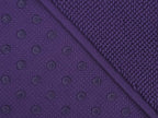 Cotton Paradise 100% Cotton Non Slip Bath Mats for Bathroom, 20x34 inch Soft Absorbent Quick Dry Machine Washable Floor Bath Mat, Purple Bath Rug