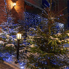 2 Pack Solar String Lights Outdoor, 200 LED Extra-Long 72FT Solar Powered Lights with 8 Lighting Modes, Waterproof Outdoor Lighting Decoration for Garden, Patio, Balcony, Xmas, Wedding, Party