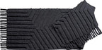 Boho Runner Rug 2x6' Washable Kitchen Rugs with Tassels Indoor Farmhouse Rugs for Bedroom Aesthetic Tufted Rug for Laundry Room Doorway Living Room_Dark Grey