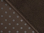 Cotton Paradise 100% Cotton Non Slip Bath Mats for Bathroom, 20x34 inch Soft Absorbent Quick Dry Machine Washable Floor Bath Mat, Brown Bath Rug