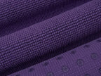 Cotton Paradise 100% Cotton Non Slip Bath Mats for Bathroom, 20x34 inch Soft Absorbent Quick Dry Machine Washable Floor Bath Mat, Purple Bath Rug