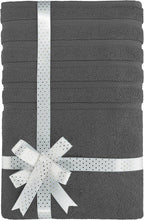 American Soft Linen 35x70 Jumbo Large Bath Towels, 600 GSM 100% Cotton Turkish Bath Sheet, Oversized Luxury Bath Towels for Bathroom Beach and Pool, Dark Gray