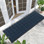 Yimobra Outdoor Runner Rug 72x24, All-Season Waterproof Doormat Outdoor Entrance, Heavy Duty Non-Slip Outside Commercial Grade Door Mat, Easy Clean, Blue