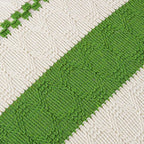 Fancy Homi Set of 2 Boho Lime Green Lumbar Decorative Throw Pillow Cover 12x20 Inch for Couch Bed Sofa Chair, Modern Organic Farmhouse Home Decor, Soft Cotton Cute Accent Rectangle Cushion Case