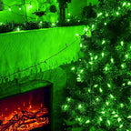 TW SHINE C6 Christmas String Lights, 200 LED 66 FT Outdoor with 8 Modes Timer, Waterproof Connectable for Indoor Yard Xmas Tree House Decorations (Green)
