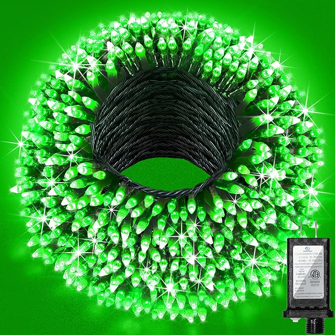 470FT Christmas Lights Outdoor, 1500 LED Christmas Tree Decoration Lights with 12 Modes & Timer Memory, Dimmable Plug in Waterproof LED Xmas Light for Yard Trees Wedding Party Holiday Green