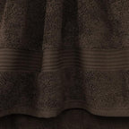 Cotton Paradise 4 Piece Turkish Bath Towels for Bathroom, 100% Cotton Extra Large Soft Plush Towels Bathroom Set, Brown