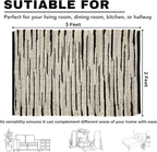 Bedding Craft Handmade Woven Tonal Chindi Rugs 24x36-Inch Rectangle, Reversible Farmhouse Braided Cotton Rug - Grey Multi