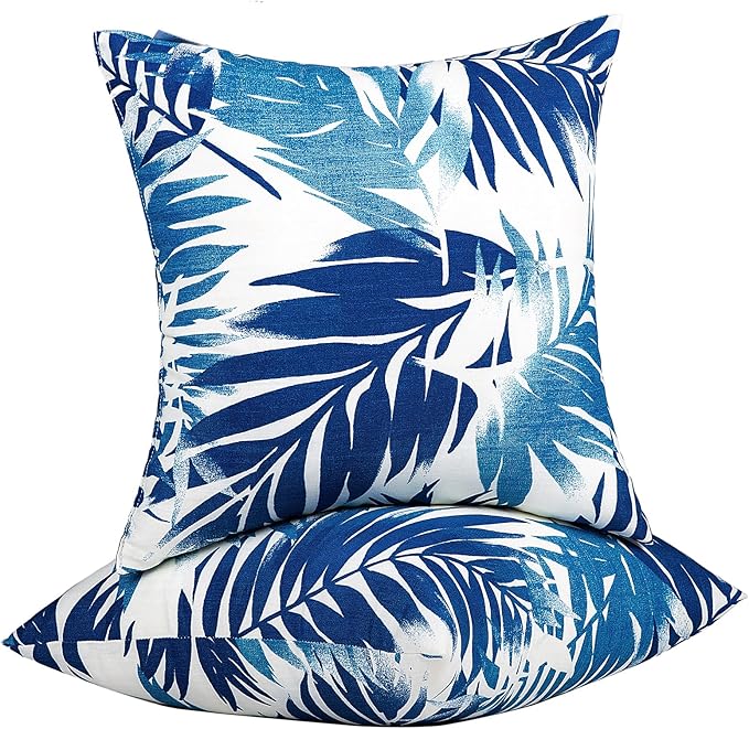 JMGBird Outdoor Throw Pillows with Insert 18 * 18 Inch Outdoor Pillows for Patio Furniture