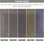 Madison Park Splendor Reversible 100% Cotton Tufted Bathroom Rug-3000 GSM Hotel Quality Luxurious Plush Medium Pile Bath Mat Absorbent, Quick Dry, Shower Room Décor, 20x30 Charcoal