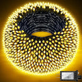 750 LED 240FT Christmas Lights Outdoor,12 Lighting Modes Christmas String Lights with Timer, Dimmable Warm White LED StringLights Waterproof for Yard Tree Wedding Party Holiday Warm White