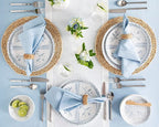 Solino Home Linen White Table Runner 132 Inches Long - 100% Pure Linen Extra Long Table Runner 14 x 132 Inch for Fall, Autumn, Halloween, Thanksgiving, Holiday - Classic Hemstitch